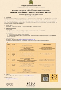Seminario Michel Foucault IESU